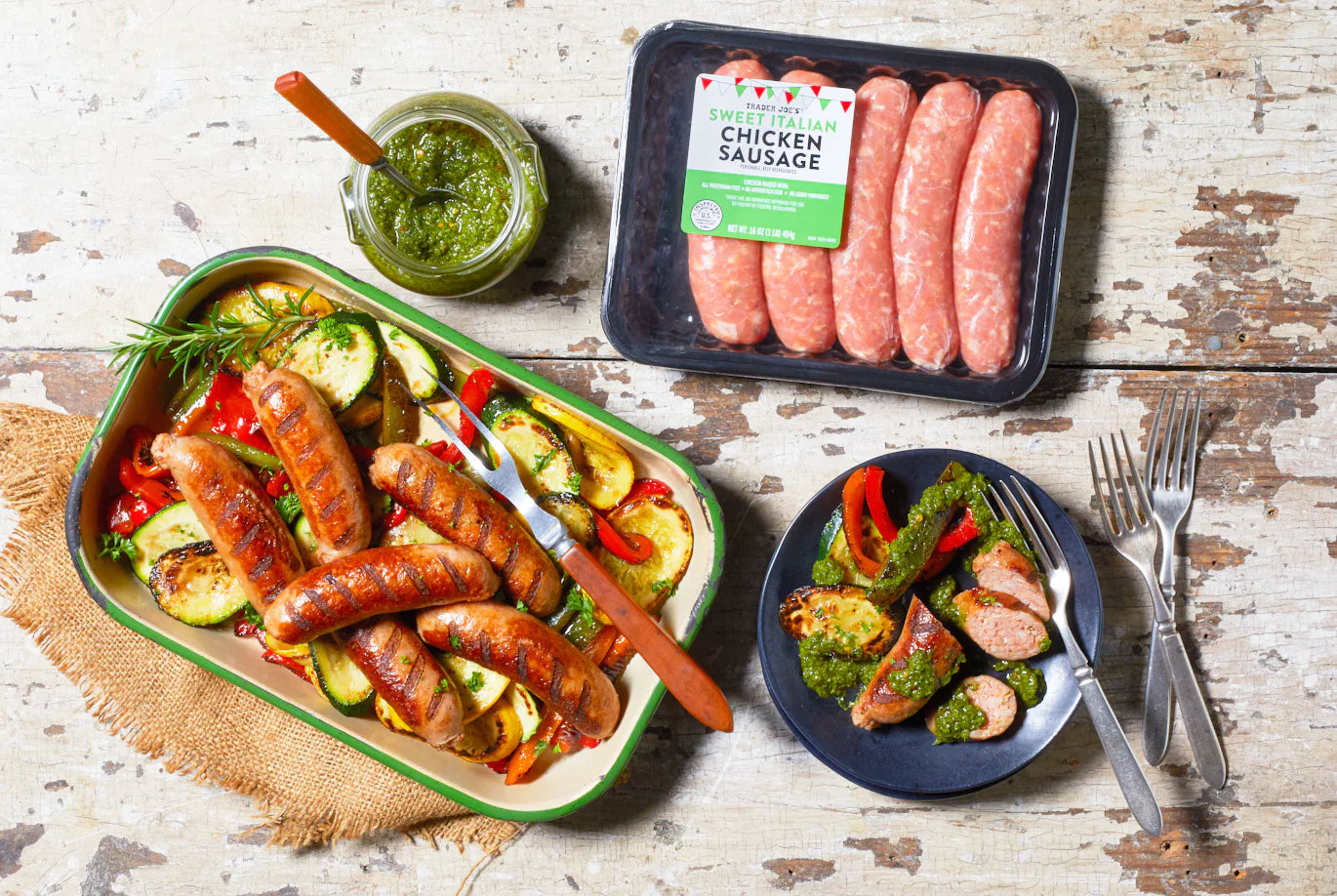 Sweet Italian Chicken Sausage